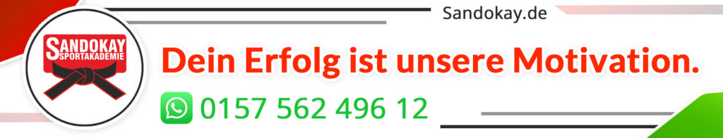 Dein Erfolg ist unsere Motivation Banner - Kampfkunst & Selbstverteidigung Itzehoe by Kampfsportschule Sandokay - neue Nummer